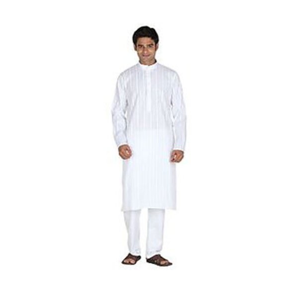 Lagnesh White Kurta Pajama Set